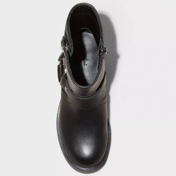 Universal Thread NWT Black Buckle Boot - Picture 2 of 8